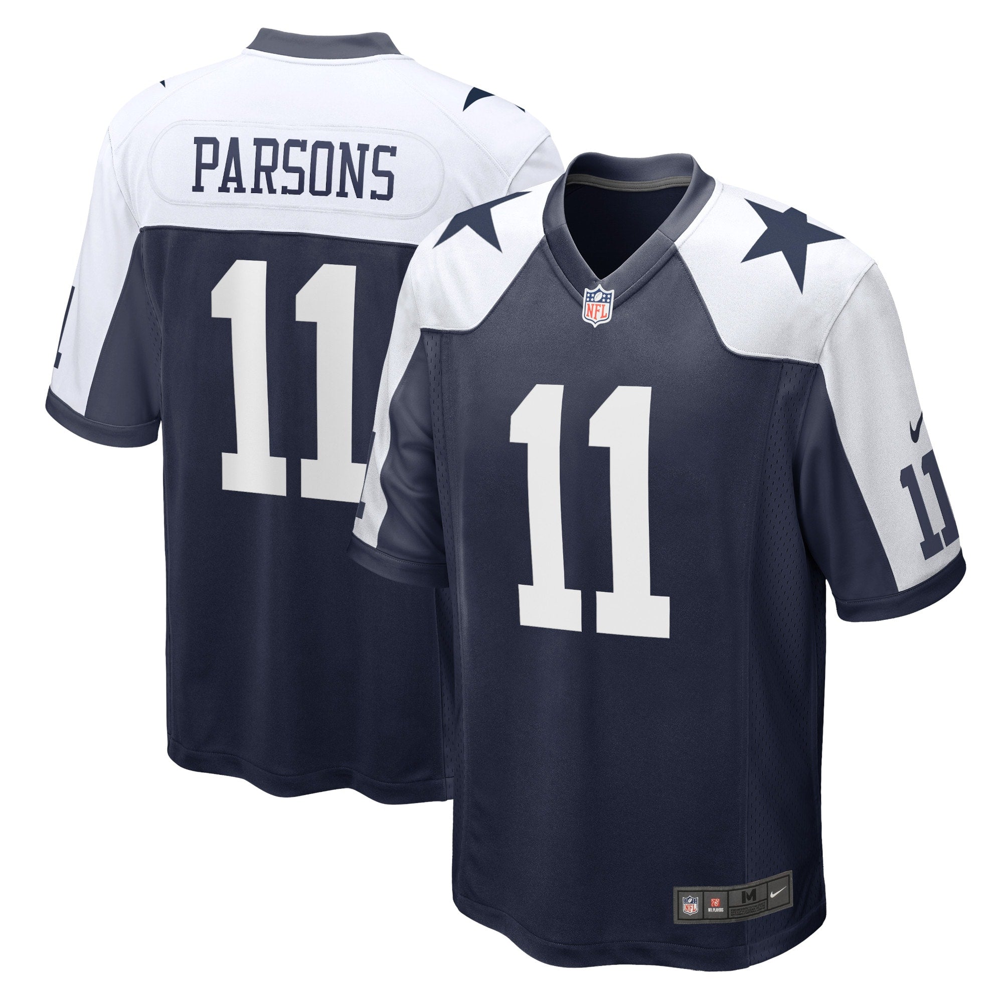 Micah Parsons Dallas Cowboys Nike Game Jersey - White/Navy