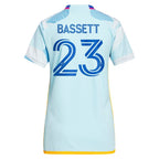 Cole Bassett Colorado Rapids adidas Women's 2024 New Day Kit Replica Jersey - Light Blue