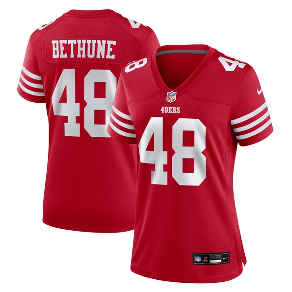 Tatum Bethune San Francisco 49ers Nike Women's  Game Jersey -  Scarlet