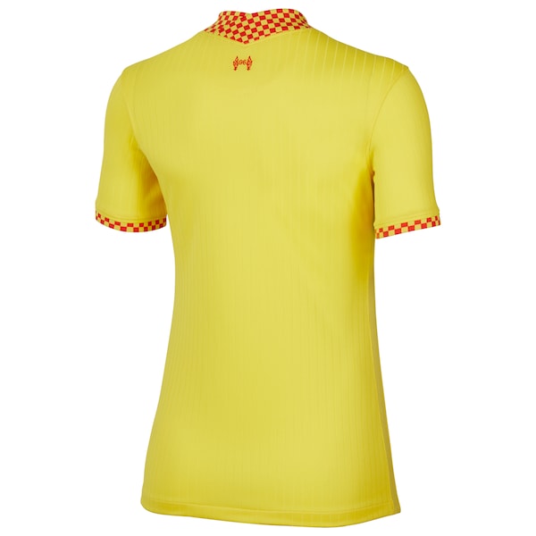 Liverpool Nike Women's 2021/22 Third Breathe Stadium Jersey - Yellow