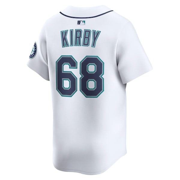 George Kirby Seattle Mariners Nike Alternate Limited Player Jersey - White
