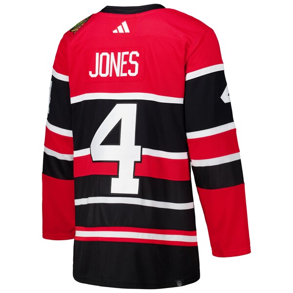 Seth Jones Chicago Blackhawks adidas Reverse Retro 2.0 Authentic Player Jersey - Red