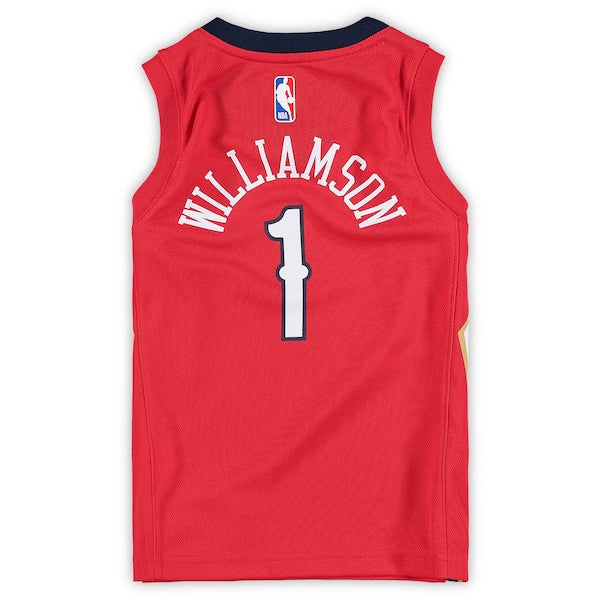 Zion Williamson New Orleans Pelicans Jordan Brand Preschool 2020/21 Fast Break Replica Jersey - Statement Edition - Red