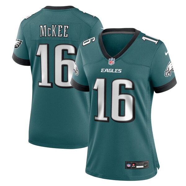Tanner McKee Philadelphia Eagles Nike Women's Team Game Jersey - Midnight Green