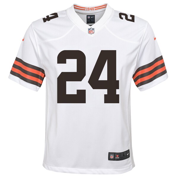 Nick Chubb Cleveland Browns Nike Youth Game Jersey - White