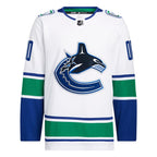 Vancouver Canucks adidas  Away  Primegreen Authentic Custom Jersey - White
