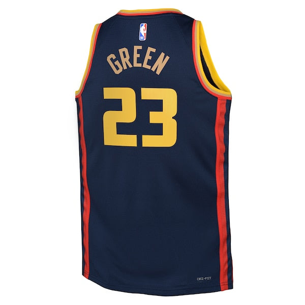 Draymond Green Golden State Warriors Nike Youth 2024/25 Swingman Player Jersey - City Edition - Navy