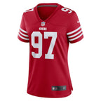 Nick Bosa San Francisco 49ers Nike Women's Team Game Player Jersey - Scarlet