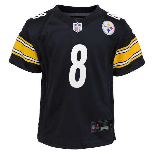 Aaron Rodgers Pittsburgh Steelers Nike Youth Game Jersey - Black/White