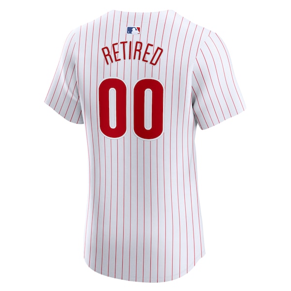 Philadelphia Phillies Nike Home Elite Pick-A-Player Retired Roster Jersey - White