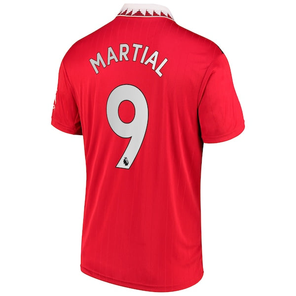 Anthony Martial Manchester United adidas 2022/23 Home Replica Player Jersey - Red