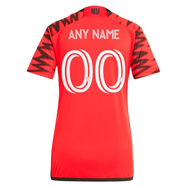 New York Red Bulls adidas Women's 2024 Legacy Replica Custom Jersey – Red