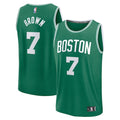 Jaylen Brown Boston Celtics  Fast Break Replica Player Jersey - Icon Edition - Kelly Green