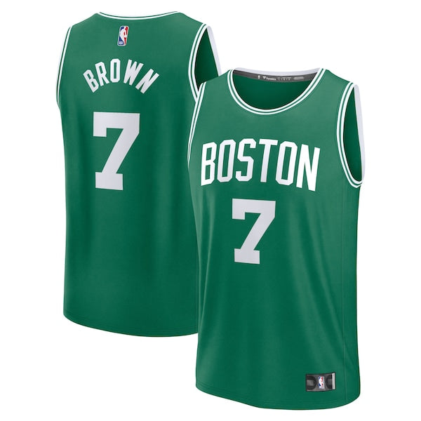 Jaylen Brown Boston Celtics  Youth Fast Break Replica Player Jersey - Icon Edition - Kelly Green