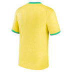 Custom Brazil National Team Nike Youth 2022/23 Home Authentic Jersey - Yellow