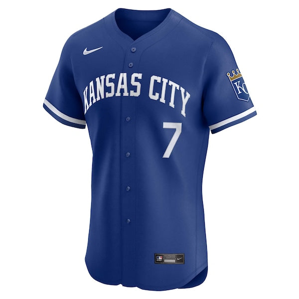 Bobby Witt Jr. Kansas City Royals Nike Alternate Elite Player Jersey - Royal