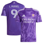 Luis Muriel Orlando City SC adidas 2025 Perfect Storm Replica Player Jersey - Purple