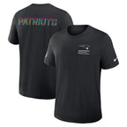 New England Patriots Nike 2025 NFL Crucial Catch Tri-Blend Dri-FIT T-Shirt - Black