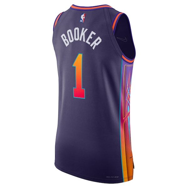 Nike Devin Booker Phoenix Suns  Authentic Jersey - City Edition - Purple
