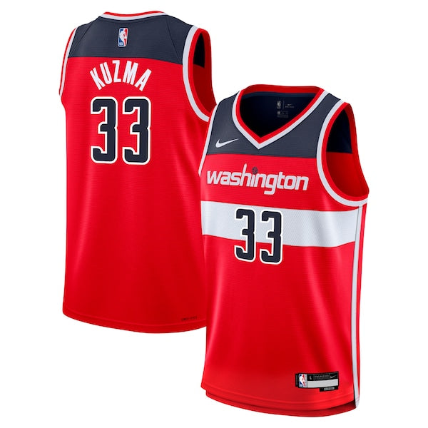 Kyle Kuzma Washington Wizards Nike Youth Swingman Jersey - Icon Edition - Red