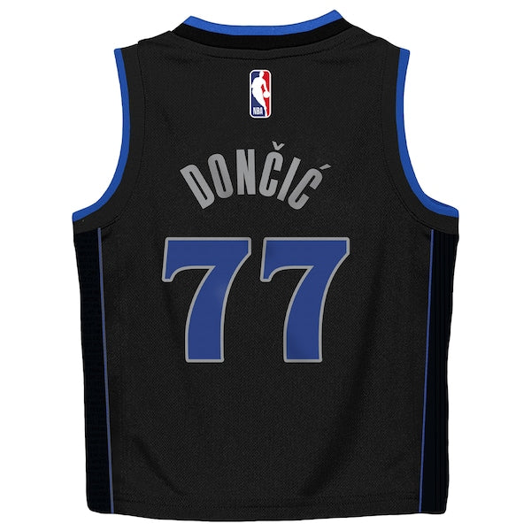 Luka Dončić Dallas Mavericks Nike Toddler 2023/24 Swingman Replica Jersey - City Edition - Black