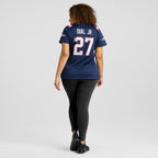 Marcellas Dial Jr. New England Patriots Nike Women's  Game Jersey -  Navy