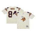 Randy Moss Minnesota Vikings Chainstitch Legacy Jersey - Cream