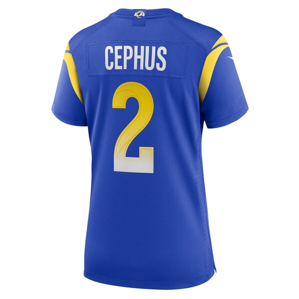Quintez Cephus Los Angeles Rams Nike Women's Team Game Jersey -  Royal