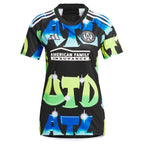 Thiago Almada Atlanta United FC adidas Women's 2024 The 404 Replica Player Jersey - Black