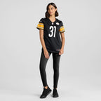 Beanie Bishop Pittsburgh Steelers Nike Women's  Game Jersey -  Black