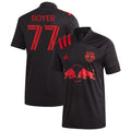 Daniel Royer New York Red Bulls adidas 2020 Dark Mode Replica Jersey - Black