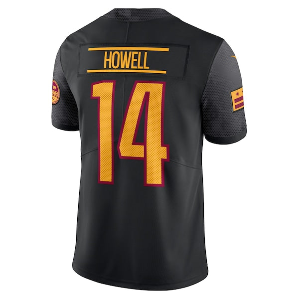 Sam Howell Washington Commanders Nike Alternate Vapor Untouchable Limited Jersey - Black