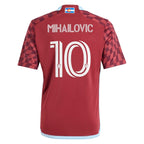 Djordje Mihailovic Colorado Rapids adidas Youth 2024 One Flag Kit Replica Player Jersey - Burgundy