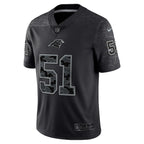 Sam Mills Carolina Panthers Nike Retired Player RFLCTV Limited Jersey - Black