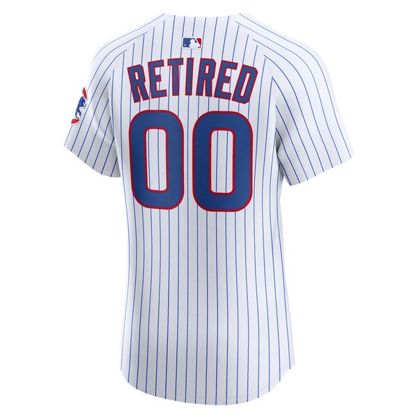 Chicago Cubs Nike  Home Elite Pick-A-Player Retired Roster Jersey - White