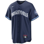 Chicago Cubs Nike City Connect Replica Jersey - Navy