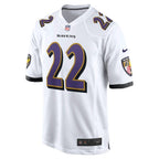 Derrick Henry Baltimore Ravens Nike White Game Jersey -  White