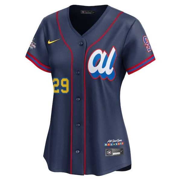 Cal Raleigh American League Nike Women's 2025 All-Star Edition Limited Player Jersey - Navy