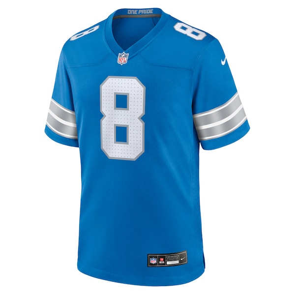 Kyle Allen Detroit Lions Nike Team Game Jersey -  Blue