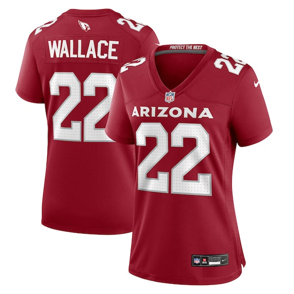 K'Von Wallace Arizona Cardinals Nike Women's Team Game Jersey -  Cardinal