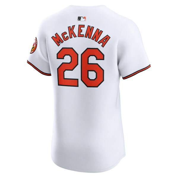 Ryan McKenna Baltimore Orioles Nike Home Elite Player Jersey - White