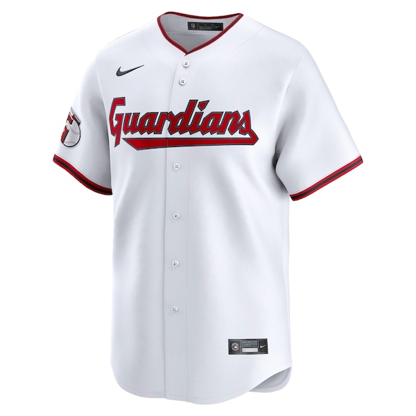 Cleveland Guardians Nike Home Limited Jersey - White