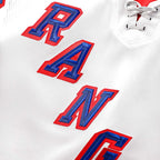 New York Rangers  Away Premium Custom Jersey - White/Navy/Royal