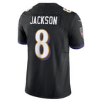 Lamar Jackson Baltimore Ravens Nike Vapor F.U.S.E. Limited Jersey - Black/White