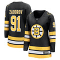 Nikita Zadorov Boston Bruins  Women's Home Breakaway Player Jersey - Black