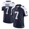 Trevon Diggs Dallas Cowboys Nike Vapor F.U.S.E. Limited Jersey - Navy/White