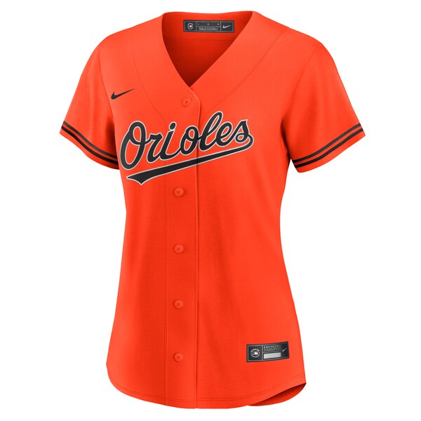 Adley Rutschman Baltimore Orioles Nike Women's Alternate Replica Player Jersey - Orange/White
