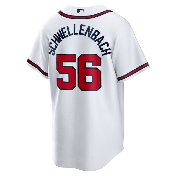 Spencer Schwellenbach Atlanta Braves Nike Home Replica Jersey - White