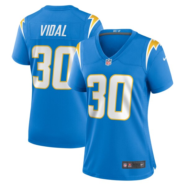Kimani Vidal Los Angeles Chargers Nike Women's  Game Jersey -  Powder Blue