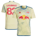 Luquinhas New York Red Bulls adidas 2024 Daniel Patrick Kit Replica Jersey - Yellow